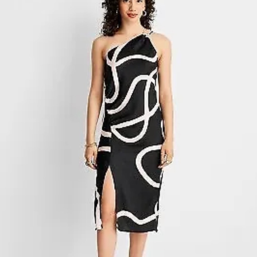 Future Collective One Shoulder Dress